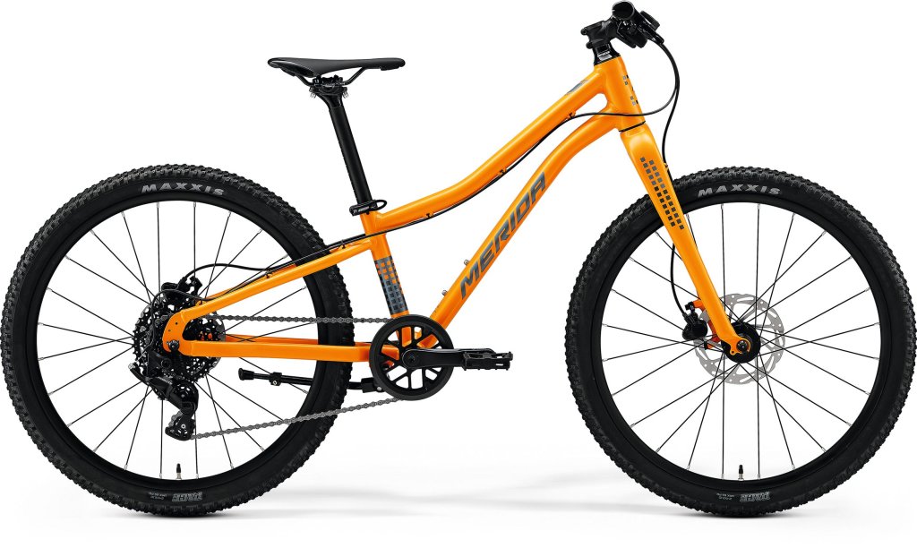 Vélo MATTS J. 24+ pour enfants de la marque Mérida de couleur orange